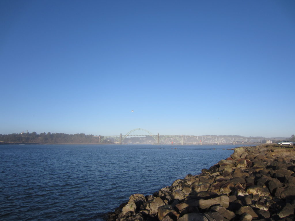 Photo from the second finger on the south newport jetty